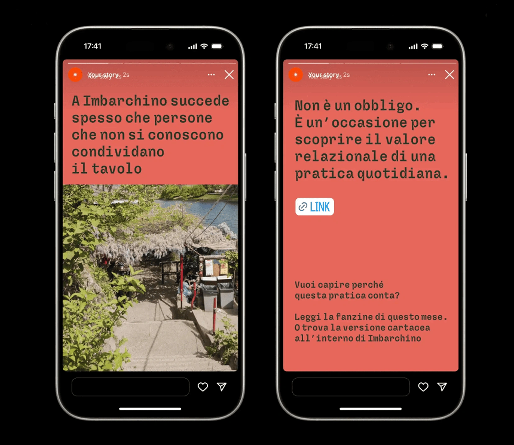 Accènto - ritual design and social design campaign - Imbarchino sul Valentino