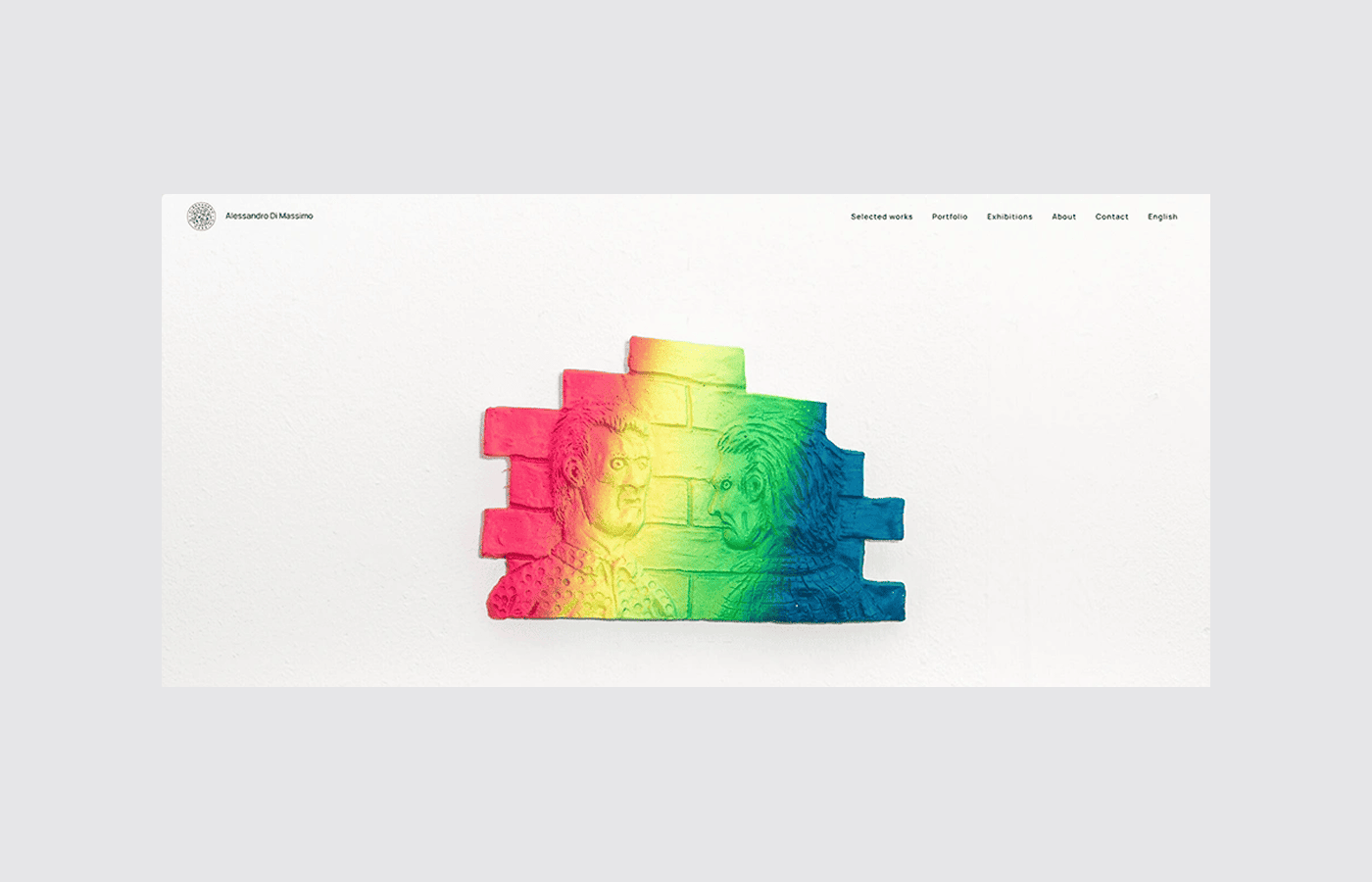 Web design and development for Alessandro Di Massimo